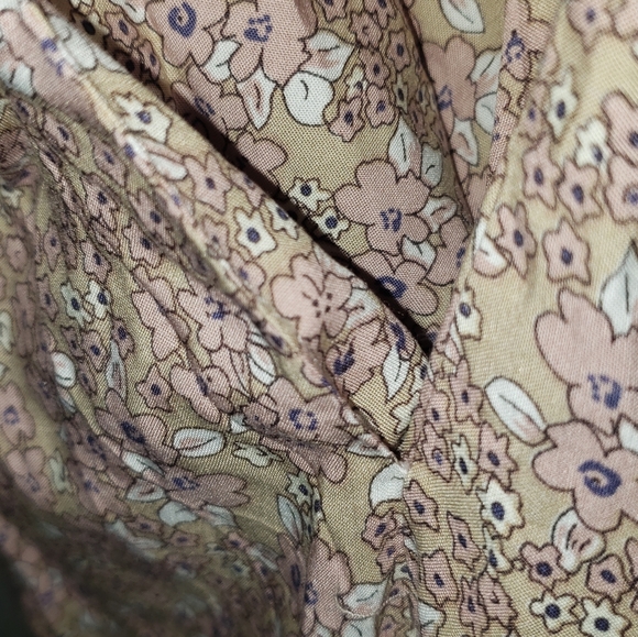 Davi & Dani Pink Floral Boho Tie Back Dress with Pockets 3X NWT - Picture 6 of 10